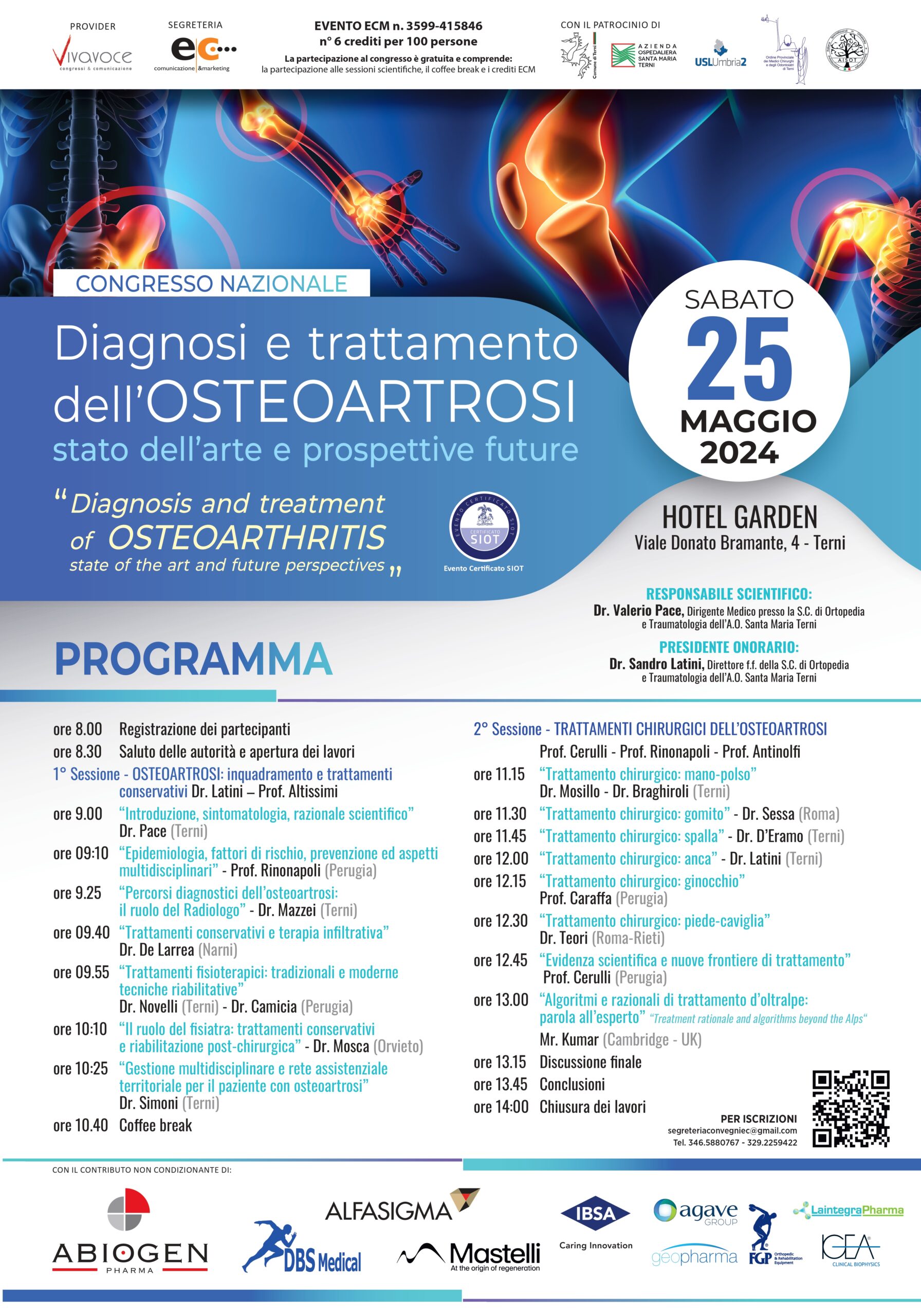 Locandina e programma del convegno nazionale 