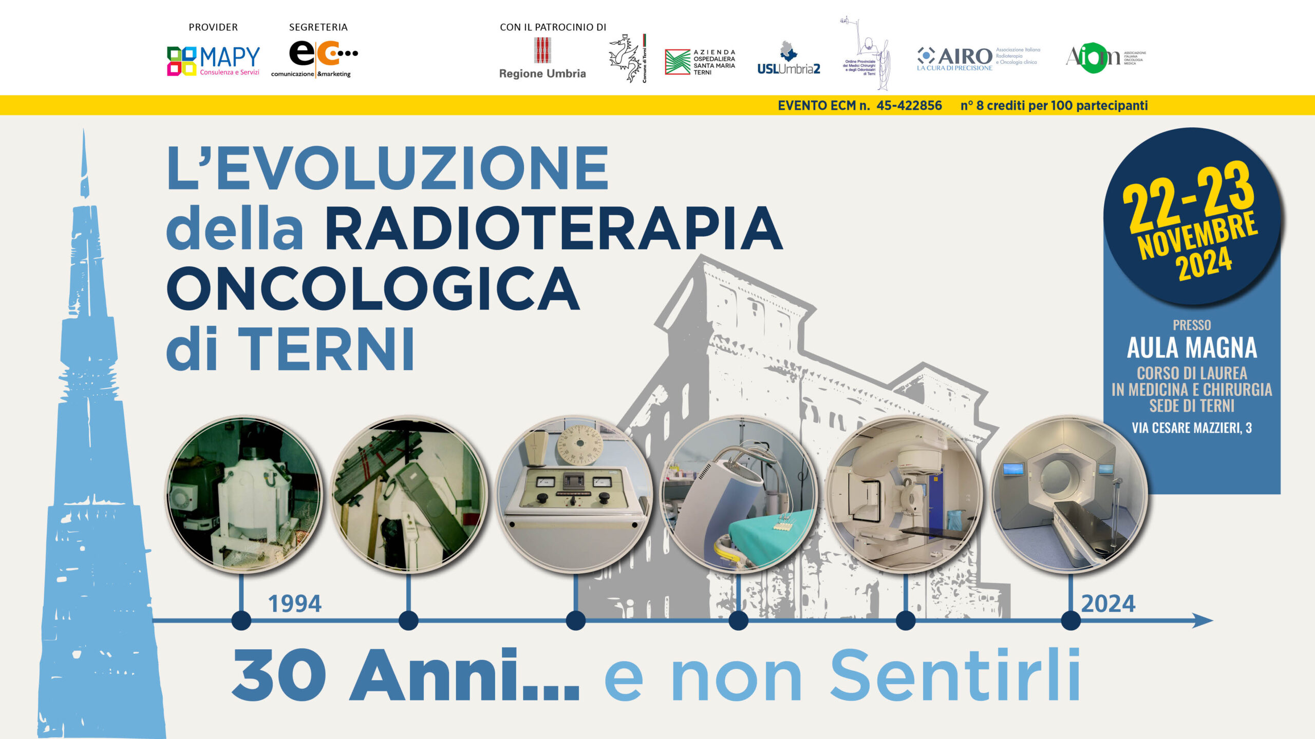 Banner 30 anni di Radioterapia oncologica Terni 4335