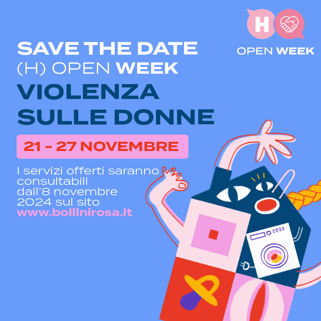 Campagna open week contro la violenza sulle donne Ospedale con Bollini Rosa 1 3257